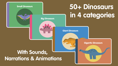 Dinosaur for kids Screenshot