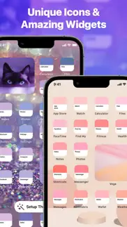 themes widgets & icons by vega iphone screenshot 4