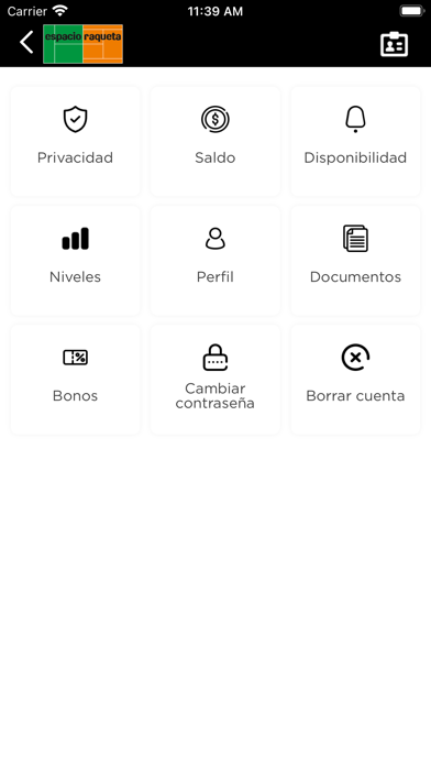 Espacio Raqueta Alcalá Screenshot