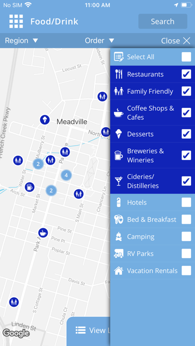 Visit Crawford Screenshot