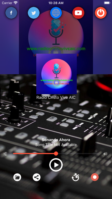 Radio Cristo Vive AIC Screenshot