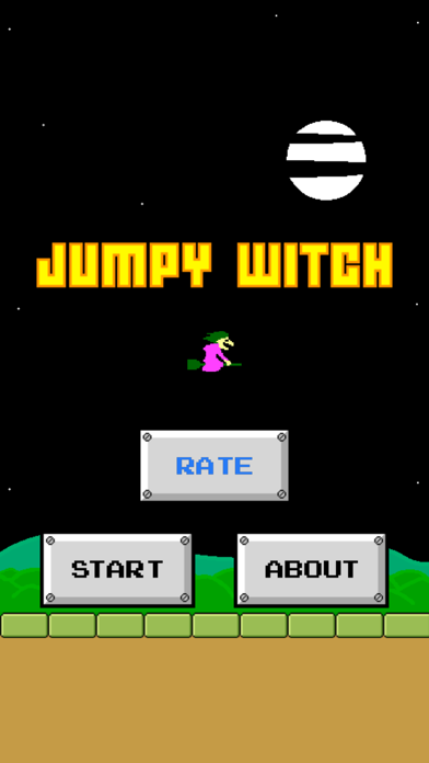 Screenshot #1 pour Jumpy Witch - Flappy Flyer
