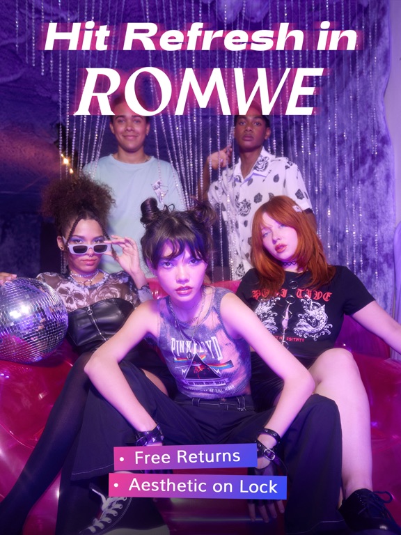 ROMWE-Your Aesthetic E-Mall Ipad images