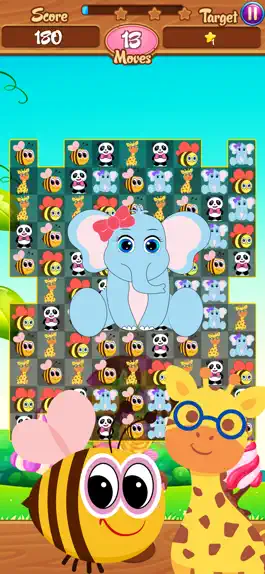 Game screenshot Пчелы Животные Друзья Поп Матч apk
