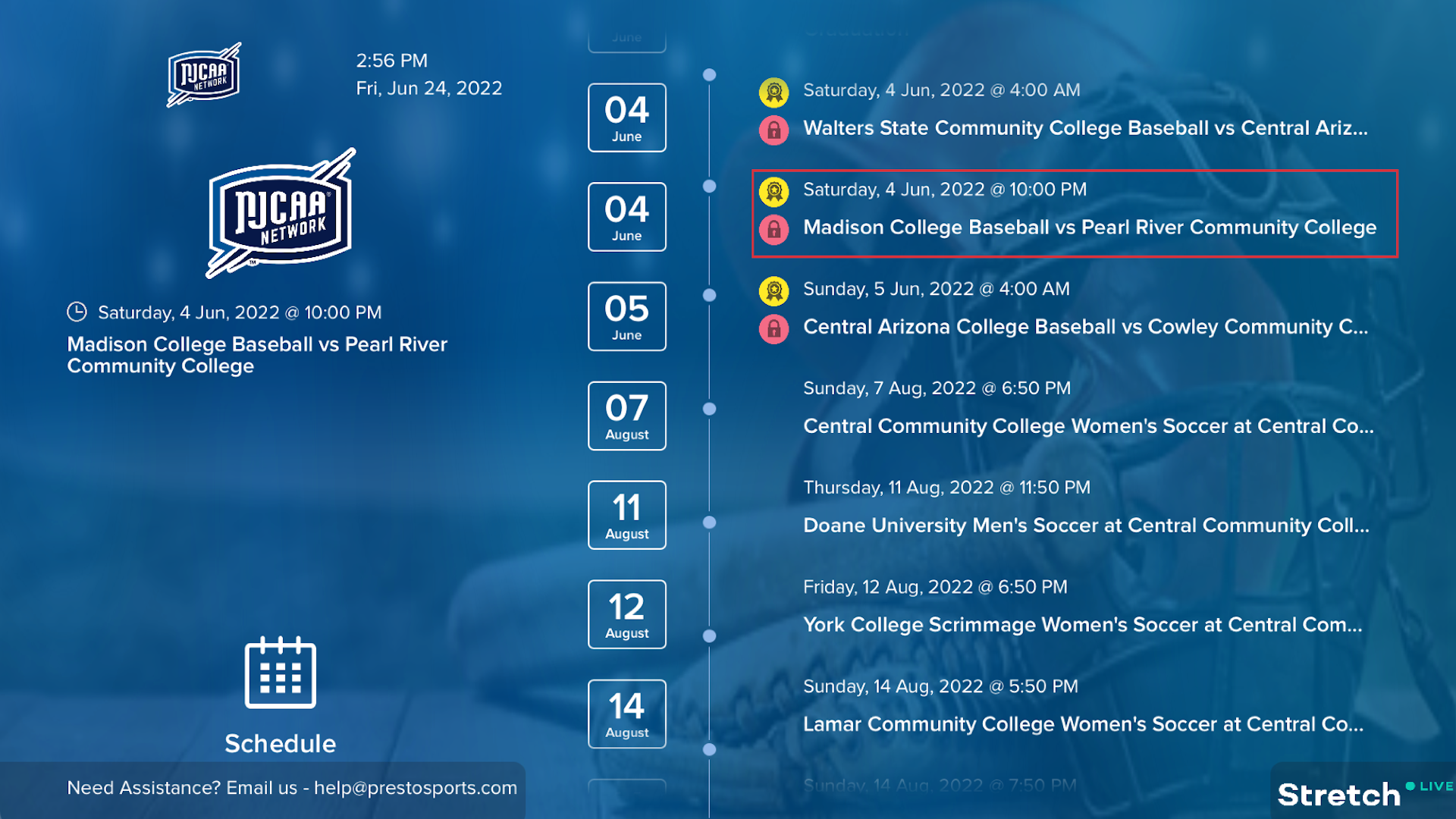 NJCAA Network screenshot 10