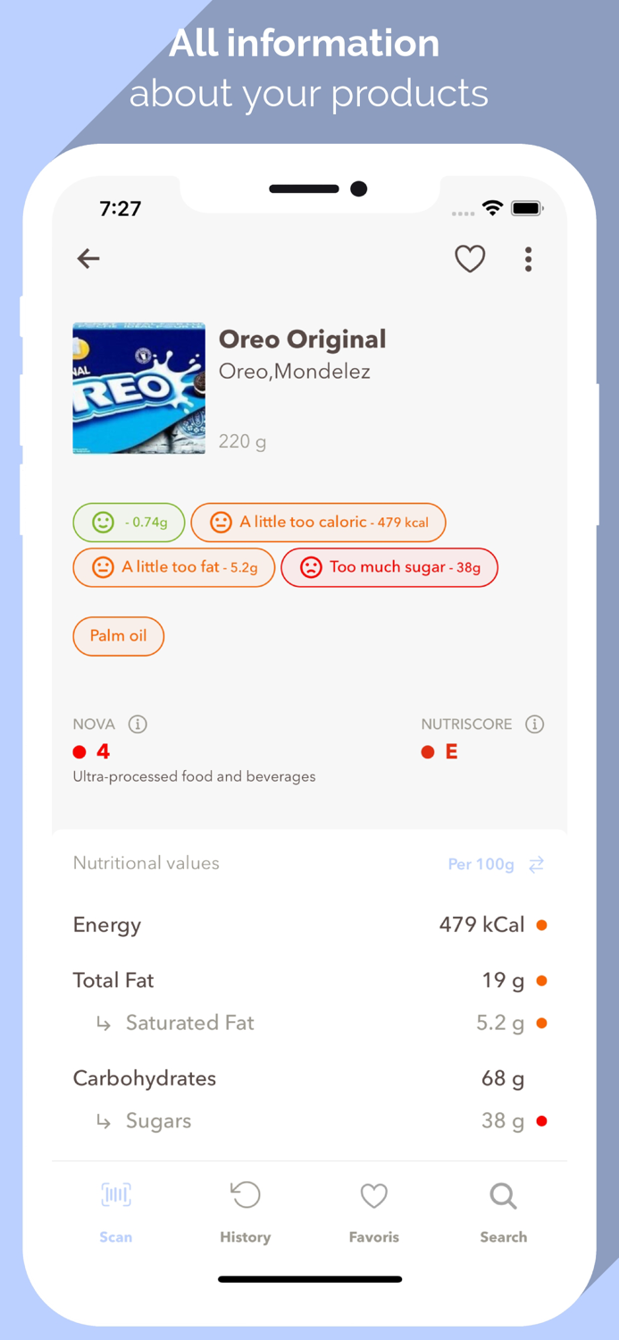 ScanFood - Scan food products
