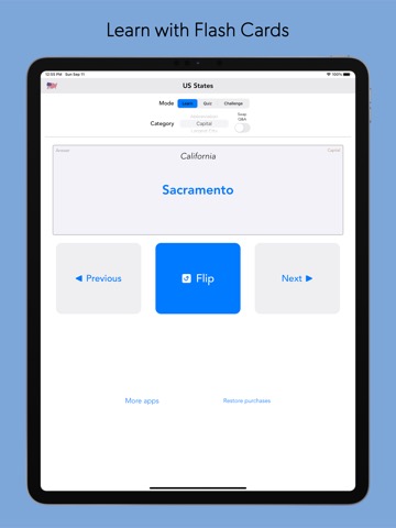 US States & Capitals Quiz Gameのおすすめ画像2