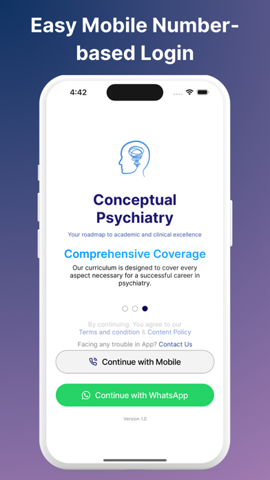 Conceptual Psychiatry Screenshot