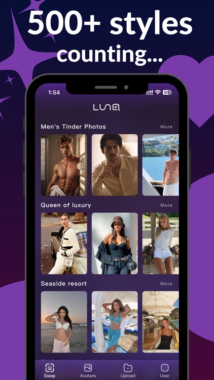 AI face swap app-Lunacam screenshot-3