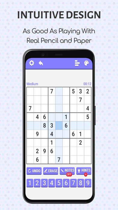 Sudoku Classic Game Screenshot