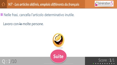 Mémo italien B1-B2 Screenshot