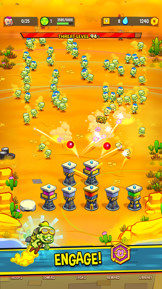 #1. War Towers – Defense Strategy (iOS) Bởi: EDENAP d.o.o.