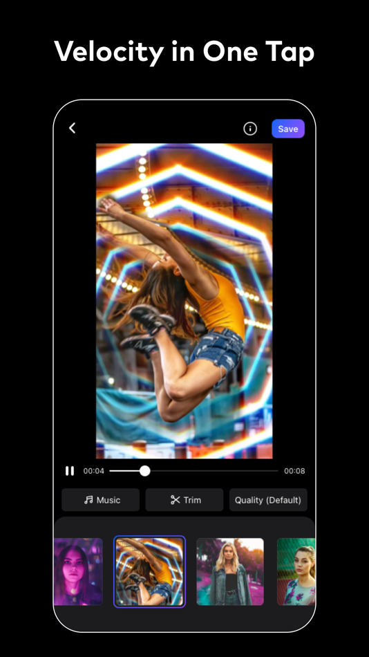 #1. Velomingo: Velocity Edit Maker (iOS) 由: Pixery Bilgi Teknolojileri
