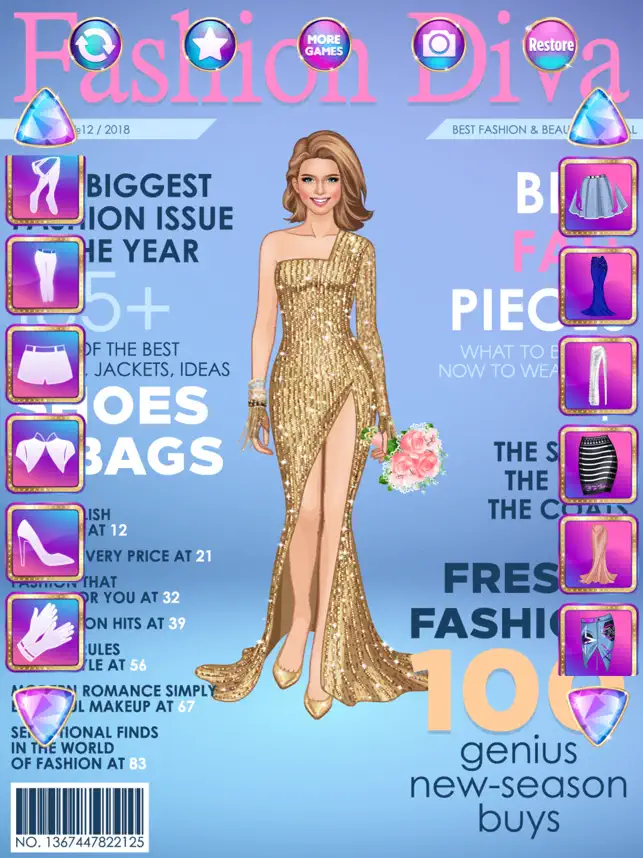 Fashion Diva Dress Up Games4+_2