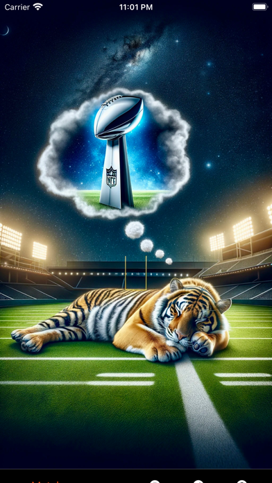 Who Dey Tailgate Crew iPhone screenshot 1 - Entertainment app