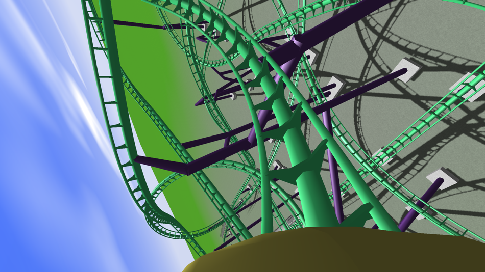 #6. Ultimate Coaster 2 (iOS) 由: Jason Hu