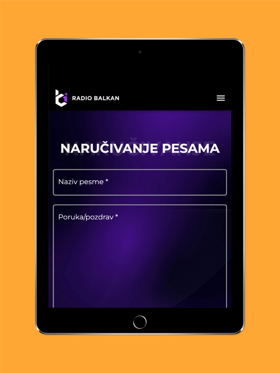 RadioBalkan.live iPad screenshot 4 - Entertainment app