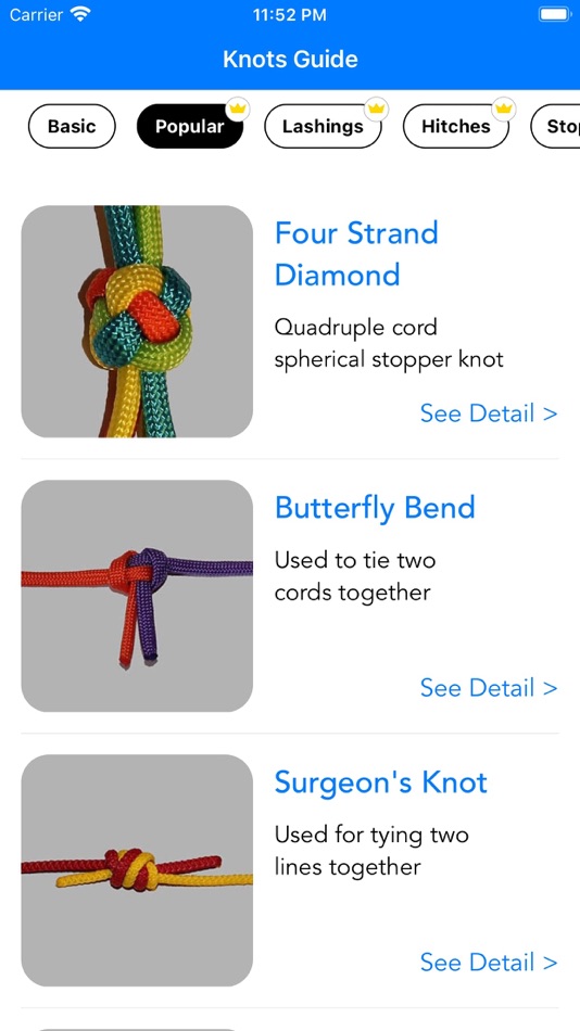 #2. Knot Tying 3D: Animated Guide (iOS) 由: Zhanna Zairova
