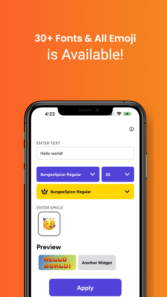 #3. Widgylock: Custom Lock Screen (iOS) 由: Dogancan Mavideniz