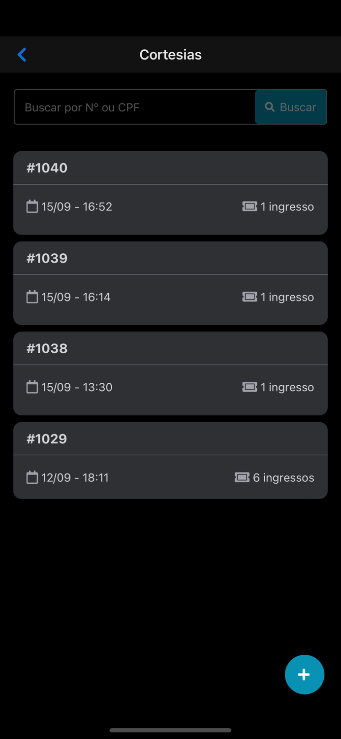 Novaoito Tickets - Produtor