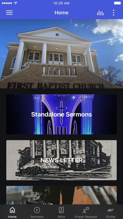First Baptist Church Dumas Screenshot