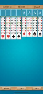 New FreeCell Solitaire screenshot #2 for iPhone