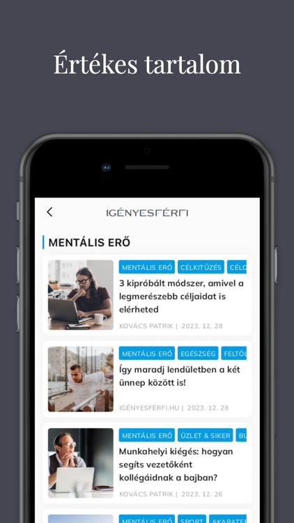 Igényesférfi.hu Online Magazin screenshot-5