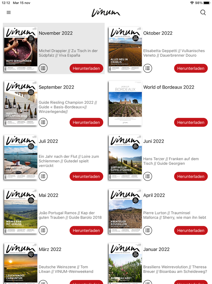 VINUM Weinmagazin DE