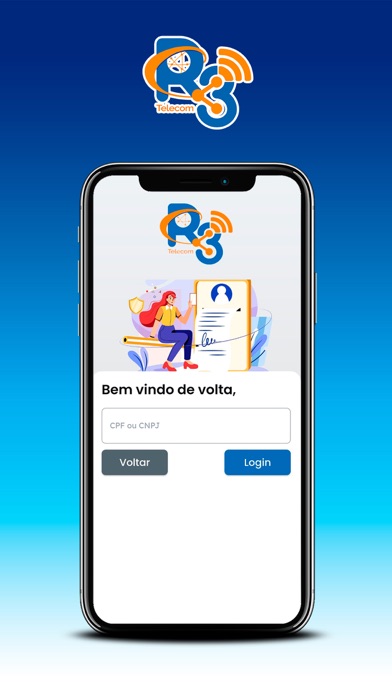 R3 Fibra - Suporte Cliente Screenshot