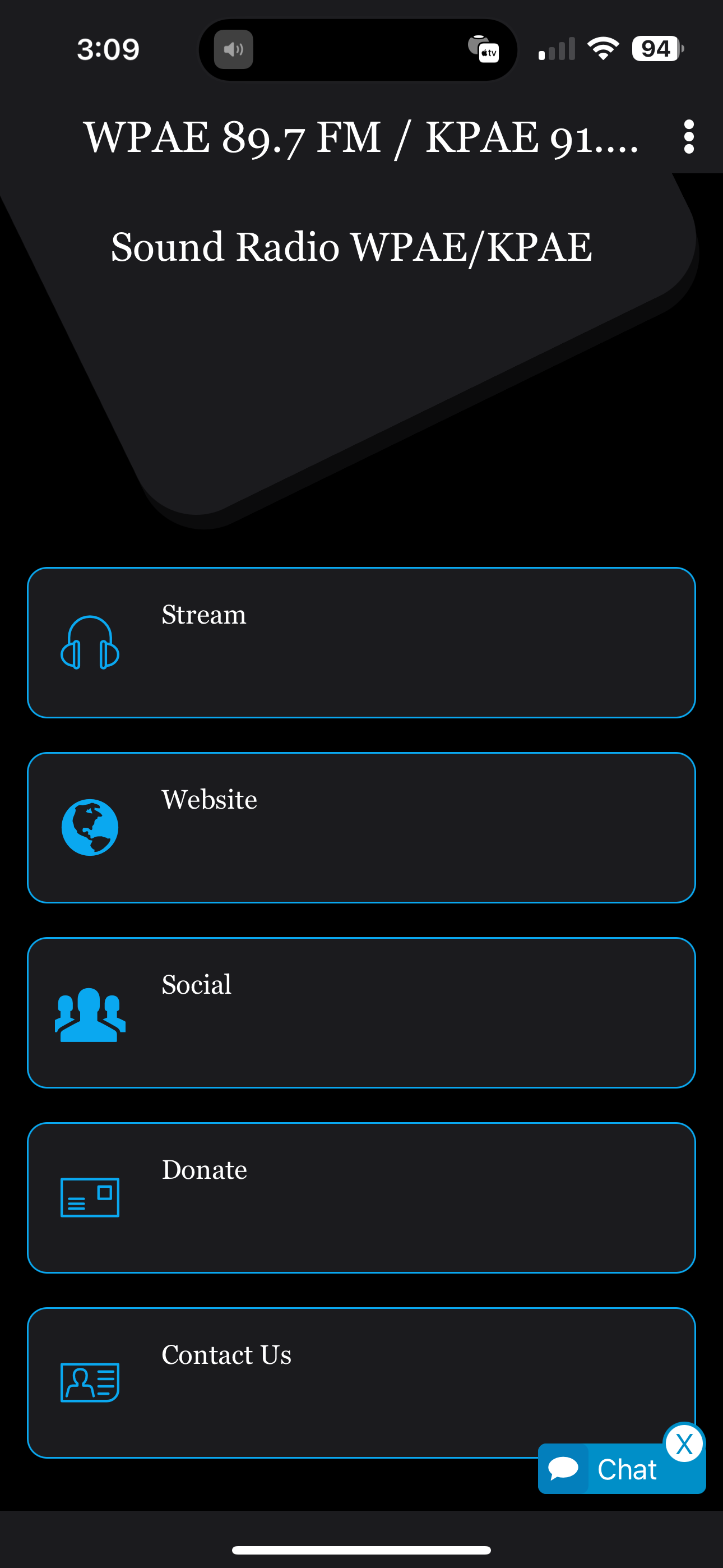 Sound Radio: WPAE/KPAE