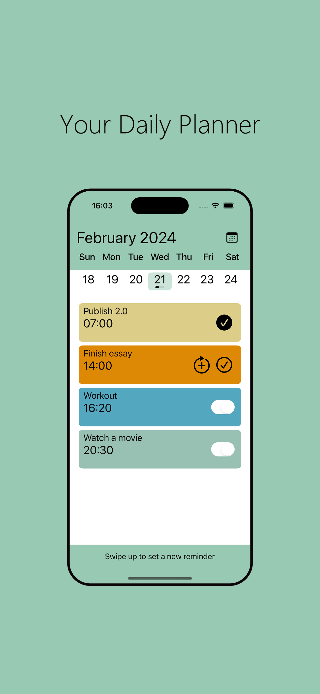 It's time - just a reminder