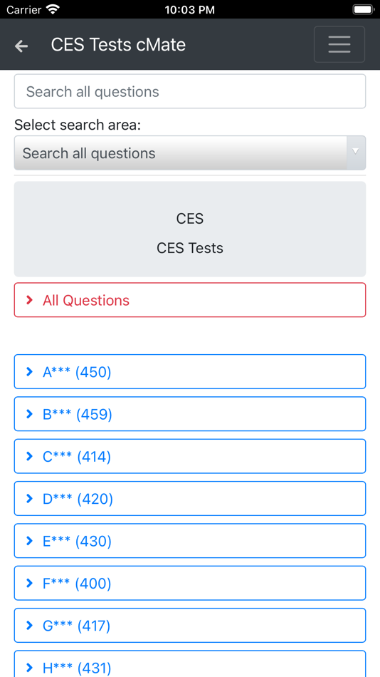 #3. CES Tests. cMate (iOS) 由: Maxim Lukyanenko