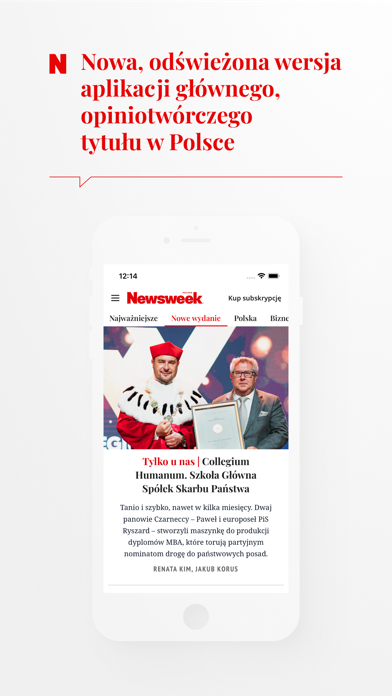 Newsweek Polska Screenshot