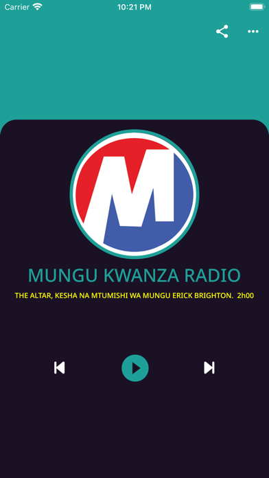 Mungu Kwanza Radio Screenshot