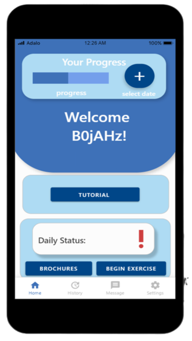 SAFE: Research Study App Screenshot