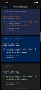C++ Shell - C++ code compiler screenshot #5 for iPhone