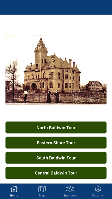 Baldwin County Historic Tours Screenshot