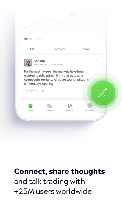 eToro: Investing made social Screenshot