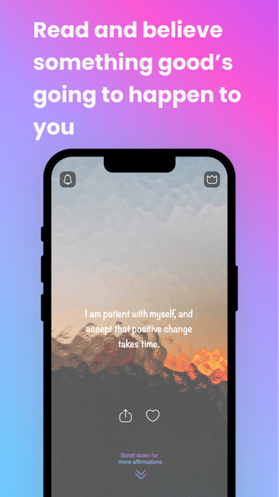 Felt - Daily Affirmations Screenshot