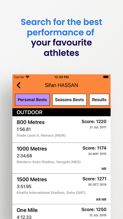 World Athletes Screenshot