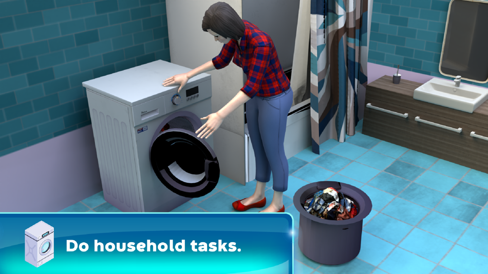 #4. Mother Life Simulator Game 3D (iOS) 由: Jeba Takia Sumyia