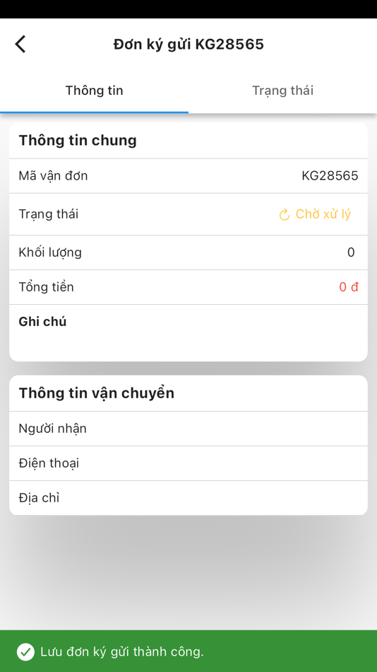 #5. Rồng Vàng Order (iOS) By: Duc Hung Do