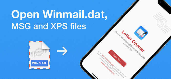 Winmail Viewer - Letter Opener