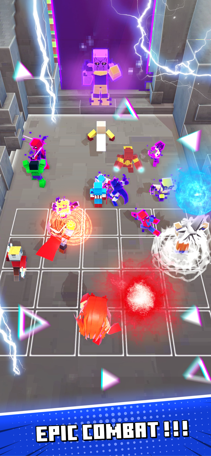 Hero Craft Merge Run and Battle