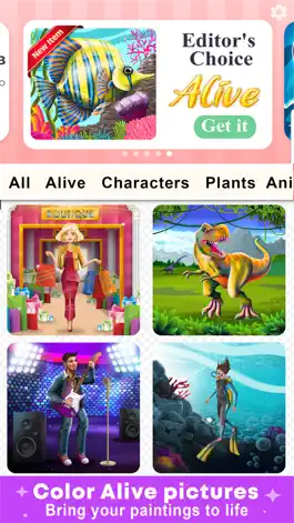 Game screenshot Alive Paint by number mod apk