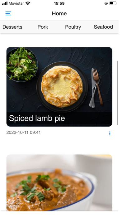 Recipes for Thermomix app Screenshot