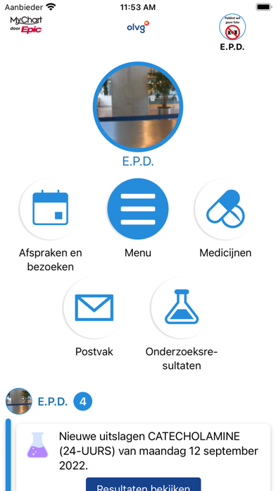 MijnOLVG Screenshot