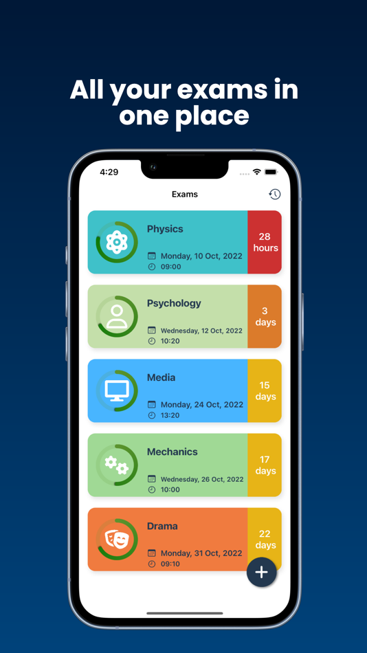 #1. Study Planner Exam Countdown (iOS) 由: LUKE NICHOLSON