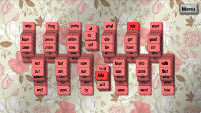 Sight Words Mahjong Screenshot
