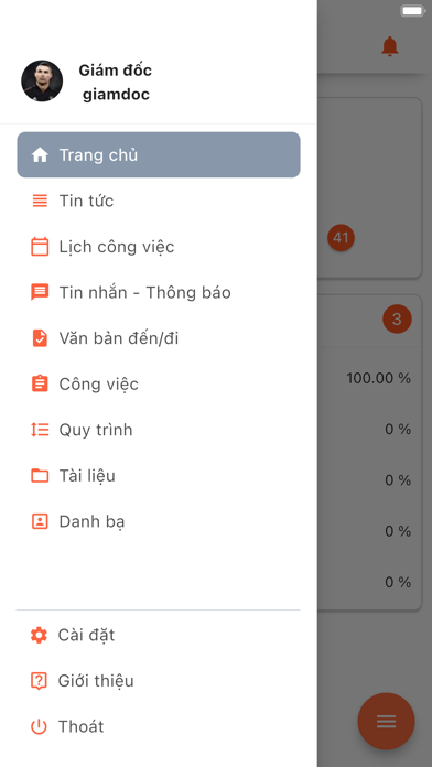 Văn phòng điện tử PO8 Screenshot